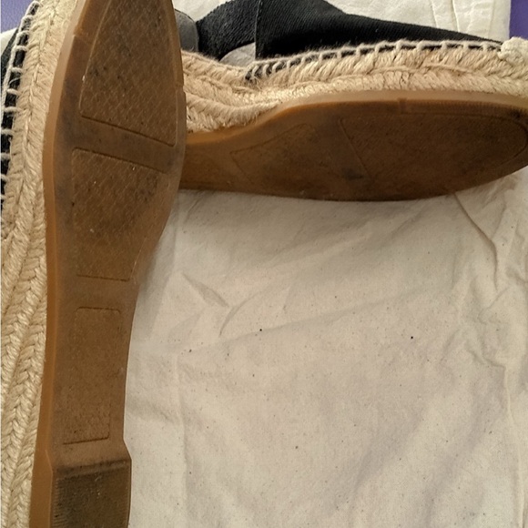 Tory Burch Black Espadrille Flats - Picture 5 of 7
